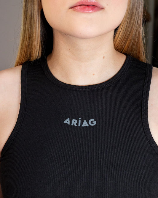 TANK TOP RIB NEGRO