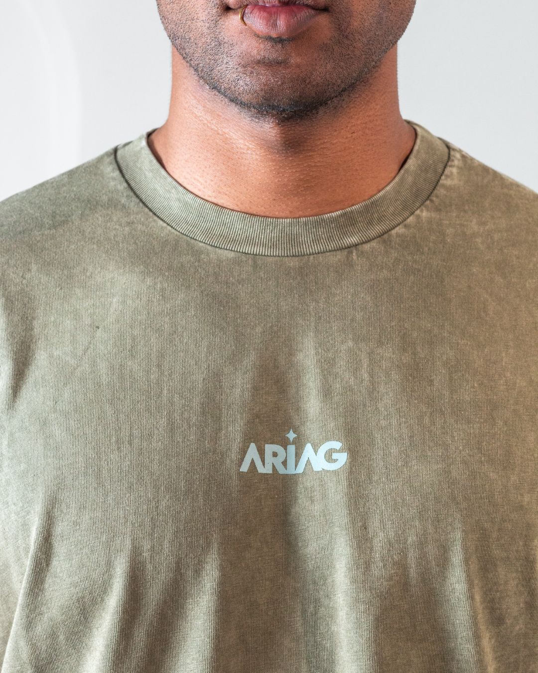 WASHED OVERSIZED VERDE