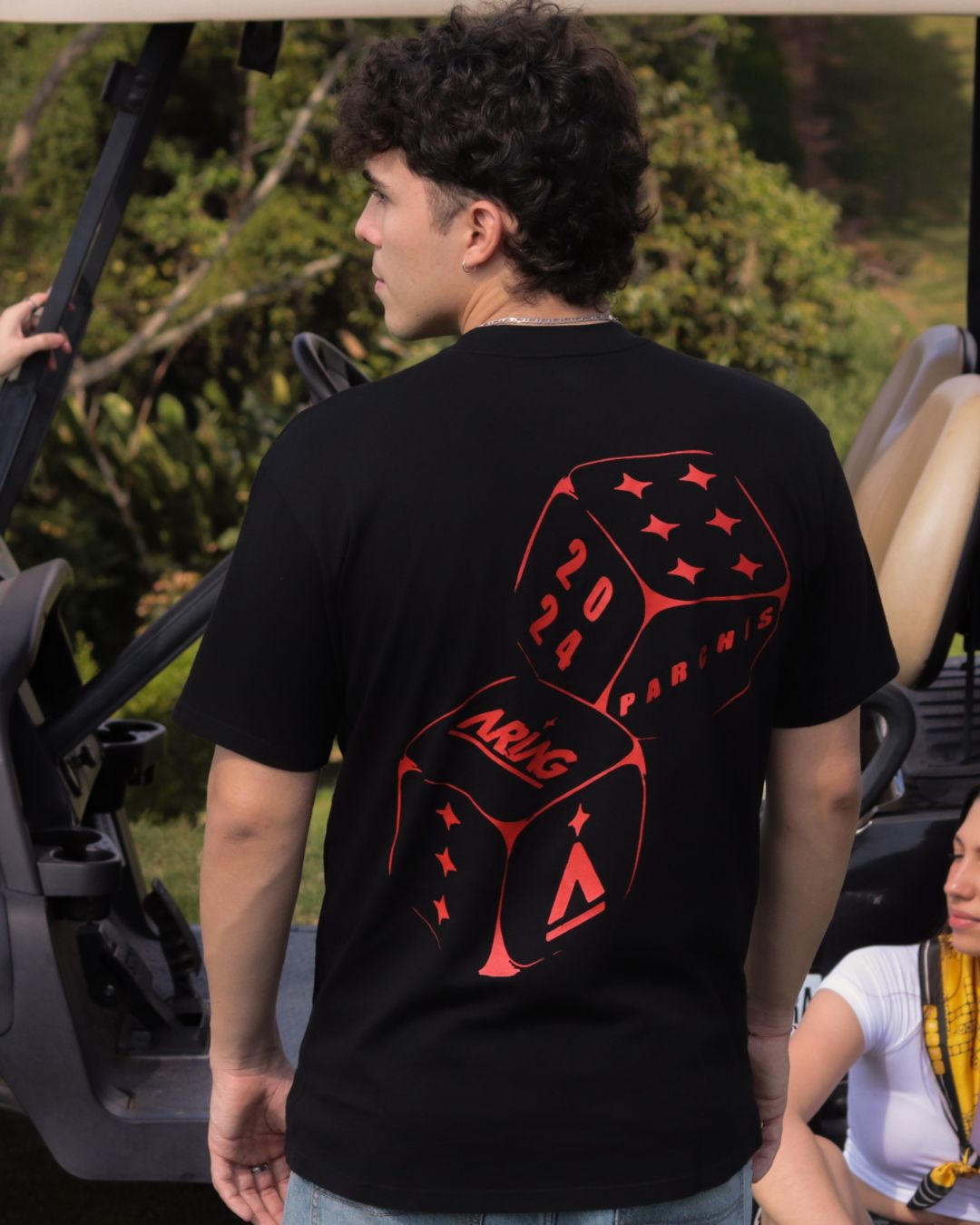 OVERSIZED DADOS ROJOS