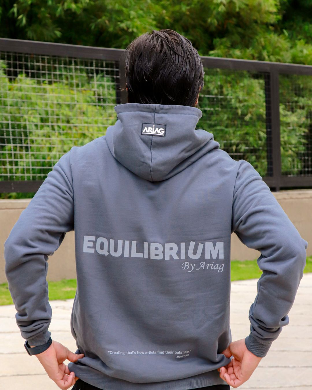 HOODIE GRIS