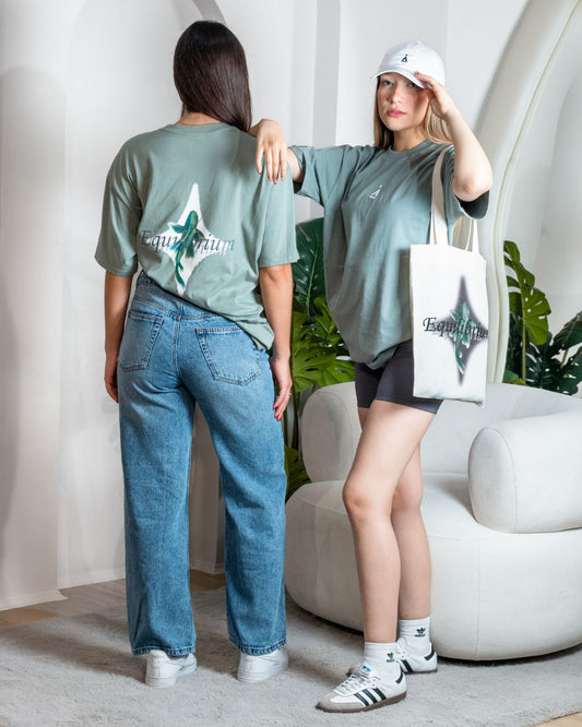 OVERSIZED VERDE- Pez Koi