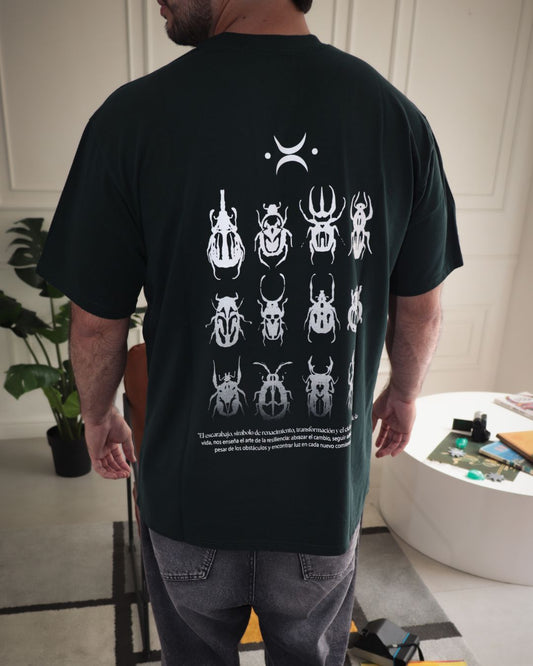 CAMISA ESCARABAJOS VERDE