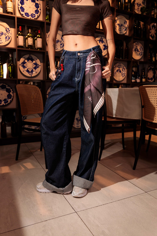 BARREL JEAN AZUL