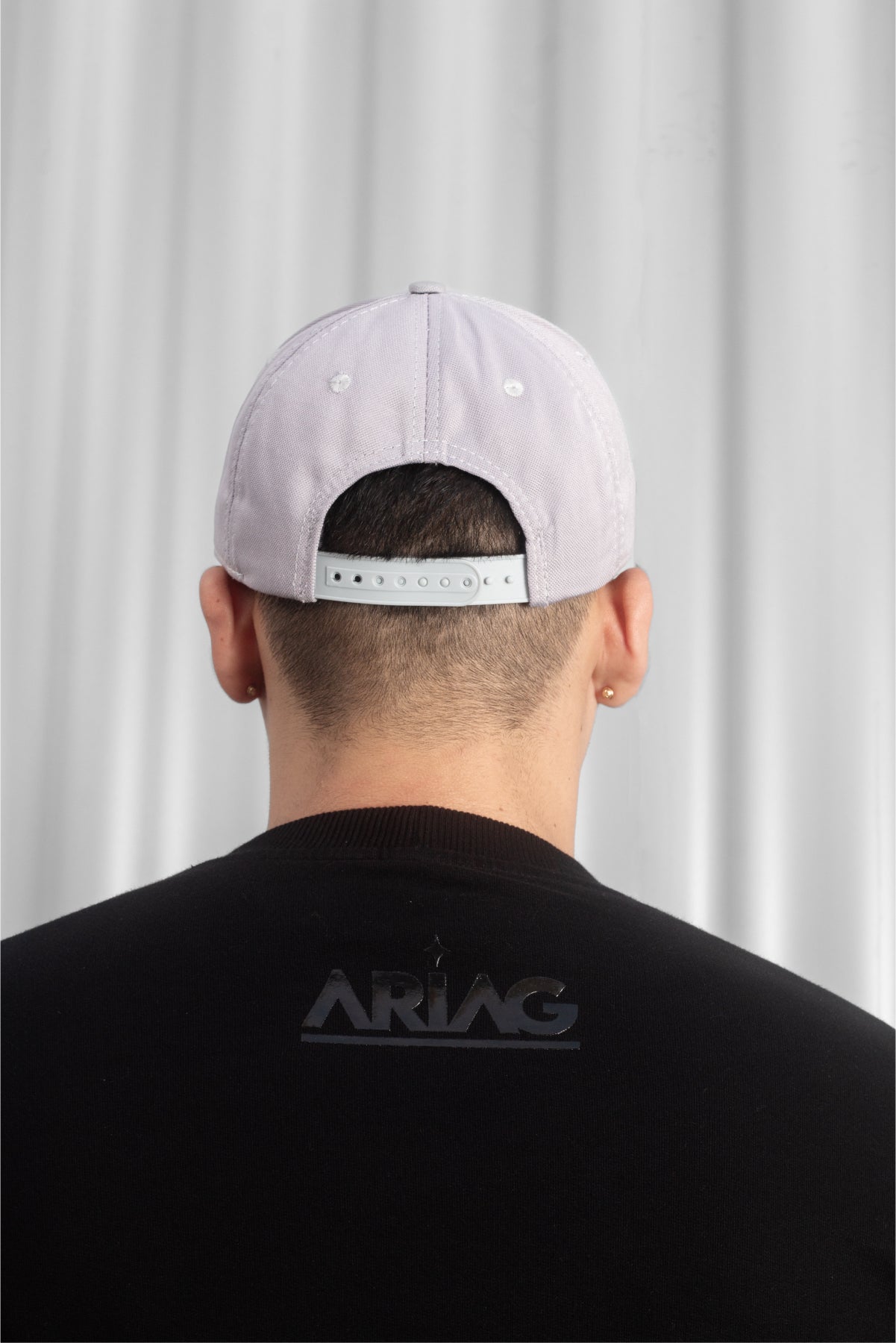 Gorra de curva Gris