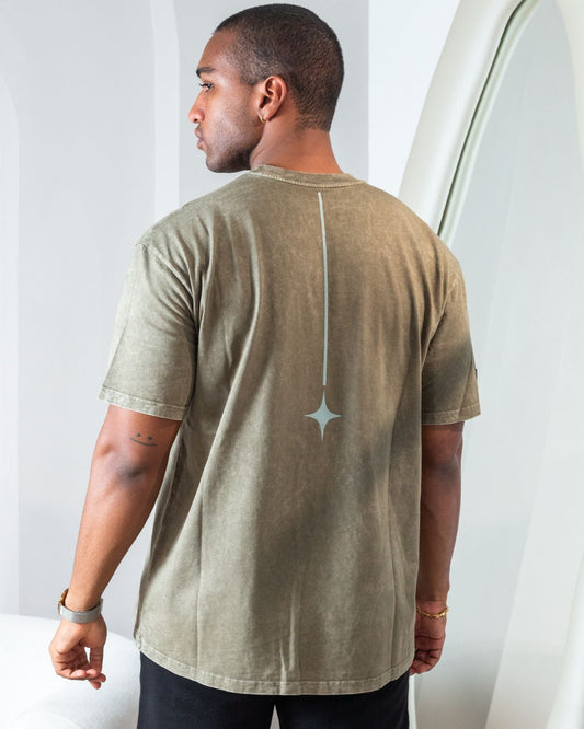 WASHED OVERSIZED VERDE