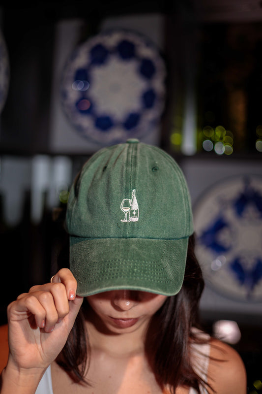 GORRA VERDE VINO