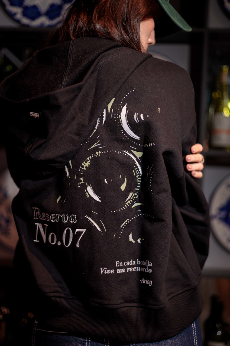 HOODIE NEGRO BOXY