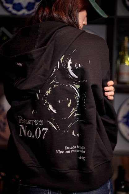 HOODIE NEGRO BOXY