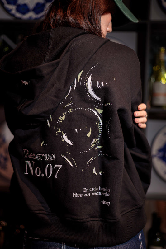 HOODIE NEGRO BOXY