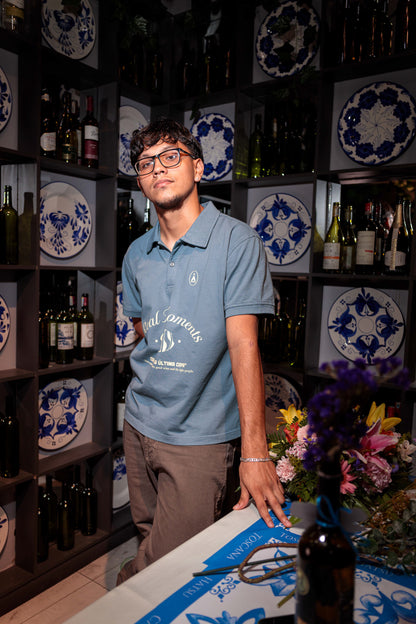 POLO AZUL REAL MOMENTS