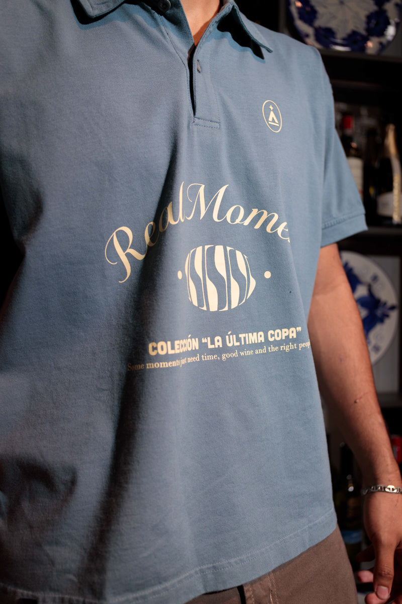 POLO AZUL REAL MOMENTS