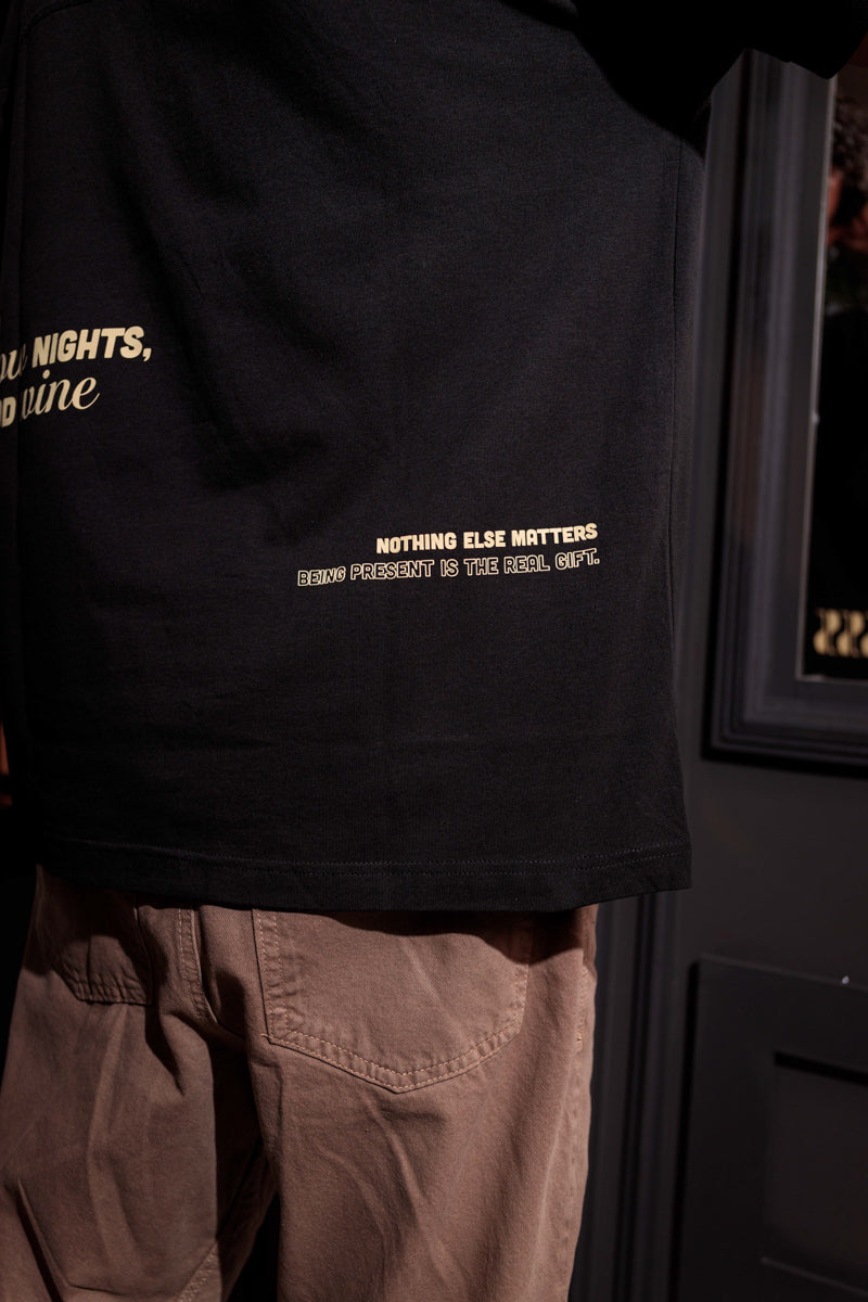 POLO NEGRO SLOW NIGHTS