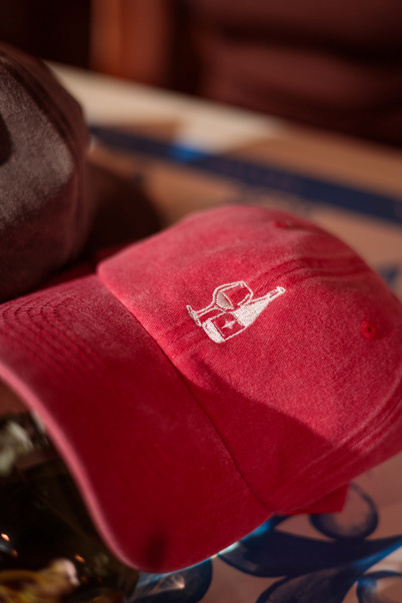 GORRA ROJO VINO