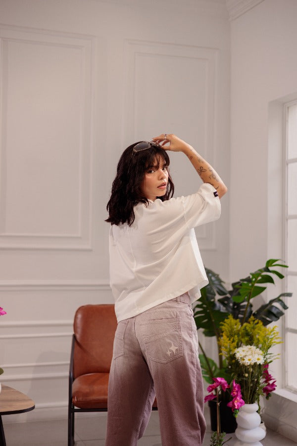 BOXY FIT BÁSICA - CRUDO