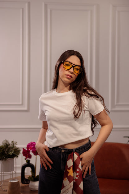 CAMISETA BÁSICA - REGULAR AJUSTADA CRUDO